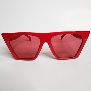 Red Tinted Sunglasses